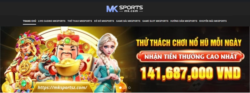 Đôi nét về trang chủ MKsports