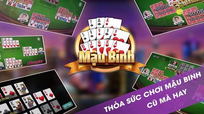 Thỏa sức chơi Mậu Binh đầy gay cấn và hấp dẫn 