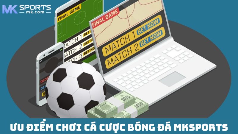 Ưu điểm sảnh cá cược bóng đá nhà cái MKSports 